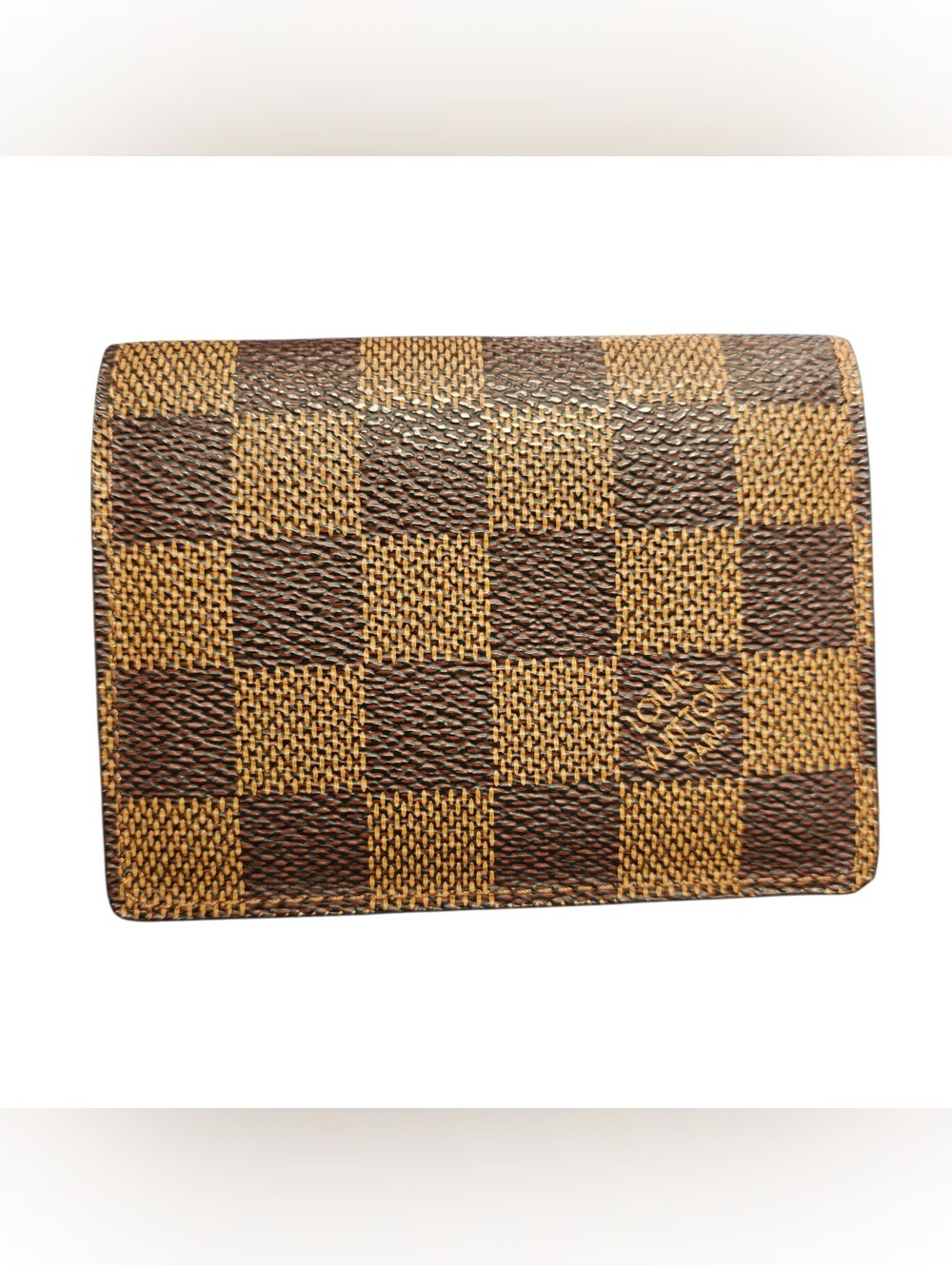 Louis Vuitton Damier Ebene Card Holder W/COA